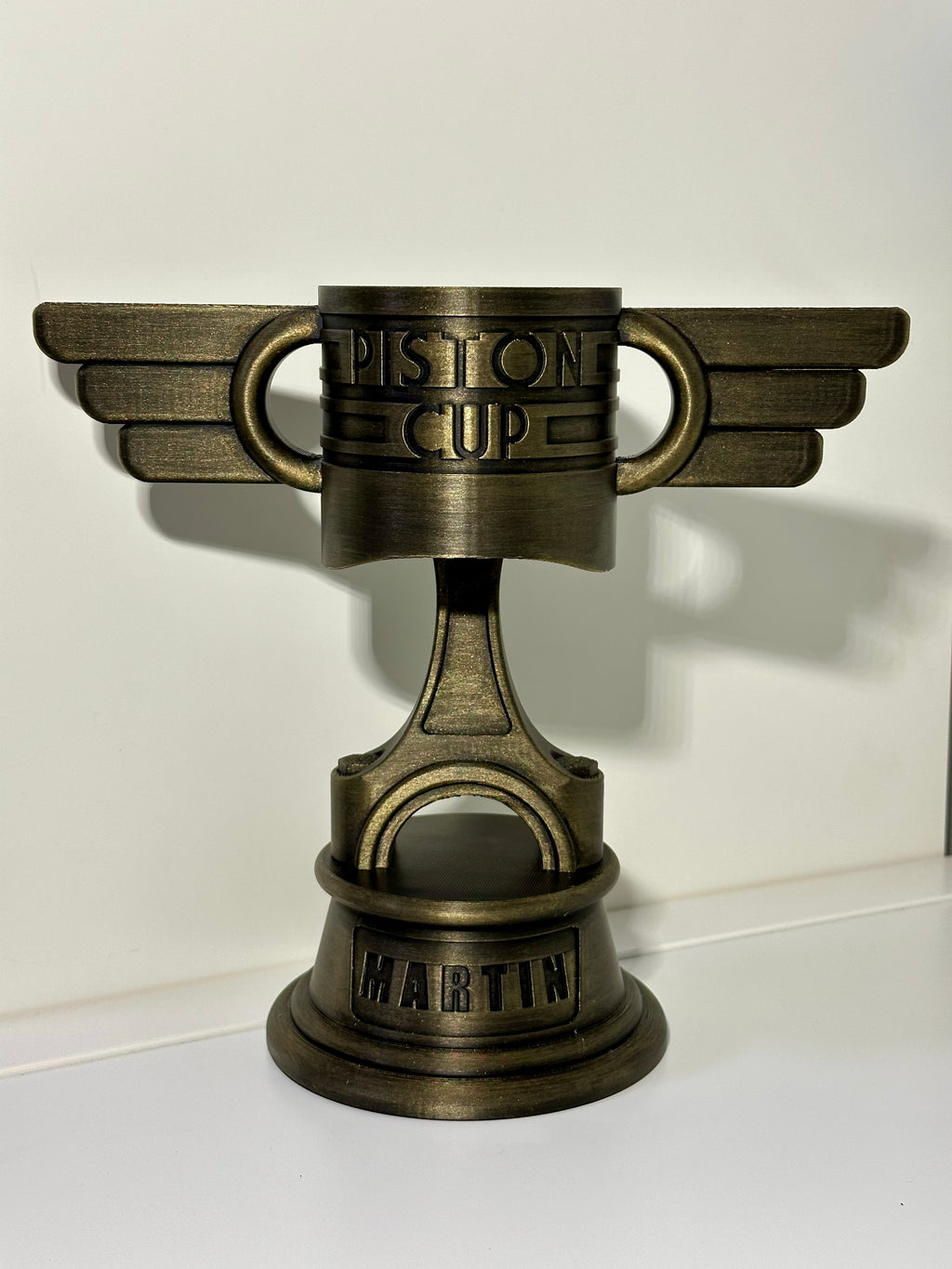 Piston Cup Personalized w/ Name | Kids Room Decor